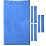 CUTICATE Billardtuch für 9ft Tisch Billardtisch Nylon Abdeckung - Blau