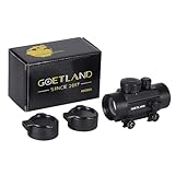 Goetland Gewehr Zielfernrohr 1x30 Rotpunktvisier Red Dot Visier Rot Grün Schutz SFP 22mm Schiene...