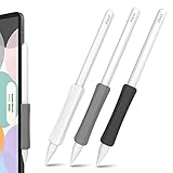 NIUTRENDZ 3 Stück Silikon Griff für Apple Pencil 2. Generation, Apple Pencil Pro& USB-C...