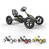 Berg Gokart Buddy Jeep Junior | Kinderfahrzeug, Tretauto mit Optimale Sicherheid, Luftreifen und...