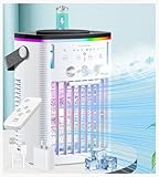 Batteriebetriebene Klimaanlage, 6000 mAh, wiederaufladbar, kleine Klimaanlage für Zimmer,...