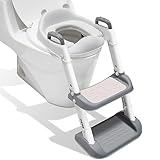 Adoraland Toilettensitz Kinder Toilettenaufsatz Kinder, Toilettensitz Kinder mit Treppe Kinder...