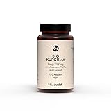vitaoutlet | Bio Kurkuma Kapseln | 120 Kapseln | vegan | Premium-Rohstoff aus Thailand | Curcuma...