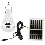Yardenfun Solarbetriebene LED Campinglampe Wiederaufladbare Umweltfreundliche Solar LED Leuchte für...