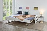 Inter Link – 2 in 1 Bett – Sofabett – 2 Liegeflächen 90 x 200 cm – Gästebett –...