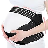 Fonyiunce Schwangerschaftsgurt Bauch, Bauchband Schwangerschaft Stützgürtel, Atmungsaktives...