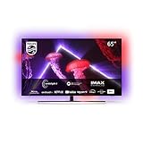 PHILIPS 65OLED807 164 cm (65 Zoll) Fernseher (4K UHD, OLED, HDR10+, 120 Hz, Dolby Vision & Atmos,...