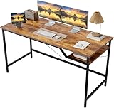Mericonia 120 cm Computertisch, Moderner Gaming-Schreibtisch für kleine Räume, Ergonomisch,...