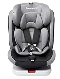 Fourward Baby Autositz Kindersitz 360°drehbar mit ISOFIX und Ruheposition, 40-150 cm / 0-12 Year /...