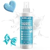 WEILAOK Textilverstärker, Textilhärter -Spray, Textilversteifer, Fabric Stiffener für Baumwolle,...