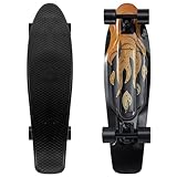 Arrow Board - 22 und 27 Zoll Skateboard, KMX Mini Cruiser Skateboard für Kinder, Jugendliche und...