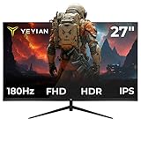 YEYIAN Elysium Gaming-Flachbildschirm, 68,6 cm (27 Zoll), FHD, 1920 x 1080, Fast IPS-Panel, View...