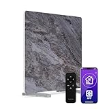 Klarstein Infrarotheizung Wandmontage 420W – Marmoroptik, Thermostat, App & Alexa Steuerung, IP43,...