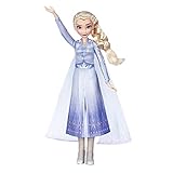 Hasbro E6852GC0 Disney Die Eiskönigin Singende Elsa Puppe mit Musik in blauem Kleid zu Disneys Die...