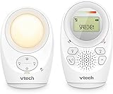 Vtech Digitales Audio-Babyphon DM1211 – Mit DECT-Technologie, Gegensprechfunktion,...