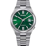 Citizen Herren Analog Automatik Uhr mit Edelstahl Armband NJ0150-81X