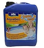 Söll 81456 AquaDes Pool-Desinfektion flüssig 2,5 l - wirksame Poolreinigung Wasserpflege gegen...