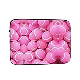 XLEWSIEU Laptophülle mit Tennisbällen, schlankes und leichtes Design mit Reißverschluss, ideal...