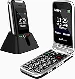 artfone C10 Seniorenhandy Klapphandy Ohne Vertrag丨2G GSM Handy für Senioren丨Dual SIM...