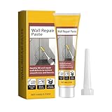 Hitburu Wand Riss Reparatur Paste - 100g Schnelltrocknende Reparaturmasse für Haushalt und...