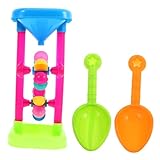 Hohopeti Strandspielzeug für Sandspielzeug mit Sanduhr und Wasserwindrad Kreatives Langlebiges für...