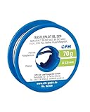 CFH Bastlerlot EL 329 – Lötzinn Ø 2,0 mm, 70 g, flussmittelgefüllt, bleifrei, ideales Lot für...