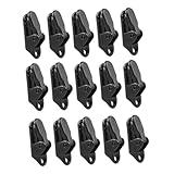 HOLIDYOYO 15 Stück Teiliges Zeltklammer Starke Planenbefestigung Windfeste Clips mit Stabilem Halt...