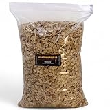 Hickory Woodchips Räucherchips 1000g (ca. 4 Liter) für den Kugelgrill Gasgrill oder Smoker BBQ...