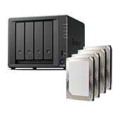 Synology DS925+ Bundle 32TB Bestpreis Festplatten (4X 8TB) 4Bay Desktop NAS, 2.5GbE-Ports, 4GB RAM