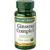 Nature's Bounty Ginseng-Komplex Kräutergesundheit Kapseln 75 ea (3er Pack)