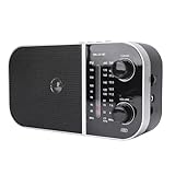 ASHATA Tragbares AM-FM-SW-Radio, Retro-Hand-Bluetooth-Lautsprecher, Wiederaufladbares...