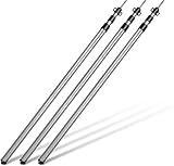 normani Aufstell-Stange Zeltstange Teleskop-Tarpstange 94-240 cm mit Befestigungsösen und...