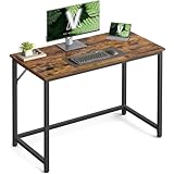 VASAGLE Schreibtisch, Kleiner Computertisch, Bürotisch, für Arbeitszimmer, Schlafzimmer, 50 x 100...