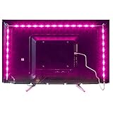 MY LAMP Led TV Hintergrundbeleuchtung,2M USB Led Beleuchtung Hintergrundbeleuchtung Fernseher USB...