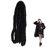 minkissy Fluffy Faux Fur Trim Band Zottelplüsch Kunstfellband zum DIY Basteln Plüschstoff für...