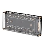 10-Wege-5-V-RGB-Splitter-Hub, ARGB-Hub 10-Port, RGB-Lüfter-Hub 10-Wege mit Acrylgehäuse,...