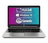 HP ProBook 650 G1 15,6 Zoll Laptop Intel Core i3-4000M@ 2,4 GHz 8 GB 256 GB SSD mit Windows 10 Pro &...