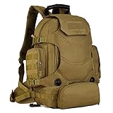 CHDWEY Wanderrucksack Military Backpack Multi-Function Tactical Rucksack Waist Pack Combination...