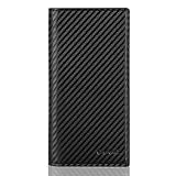 Casmonal Premium Leder Scheckbuchhülle für Damen & Herren Scheckbuchhalter Brieftasche RFID...