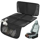 Kindersitzunterlage Auto, Sitzschoner A-uto Kin-dersitz für ISOFIX, Autositzschoner Kindersitz mit...