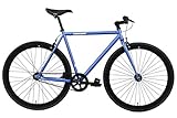 FabricBike Original - Single Speed Fixie Bike, 28 Zoll, Fixed Gear, Singlespeed Fahrrad Retro,...