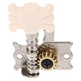 Parliky Gitarren Stimmwirbel aus Robustem Metall Langebige Tonwirbel für Folk Holzgitarre Ersatz...