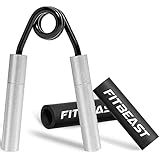 FitBeast Handtrainer Fingertrainer, 54-81KG Einstellbare Griffkraft Trainer Unterarmtrainer, Hand...