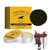 Generisch Sattelseifen-Reinigungspaste – Lederstiefel-Polierseife für schnellen Glanz | 100 g...