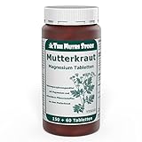 The Nutri Store Mutterkraut Magnesium Tabletten, 150+60 Tabletten