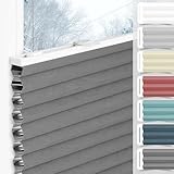 bobodeco Wabenplissee Plissee ohne Bohren Verdunkelung Klemmfix Thermo Verdunklungsplissee,...