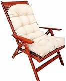Générique Schaukelstuhlkissen, wasserdicht, langlebig, bequem, für drinnen und draußen, hohe...
