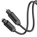 VENTION Optisches Audiokabel 1m - Toslink S/PDIF Digital Audio Kabel - 24K Vergoldet...