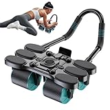 AB -Radwalze, Bauchtrainer, Trainingsgerät mit Ellenbogenstütze | Trainingsgerät für den Kern...