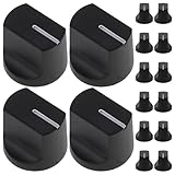 Parliky 20 Stück Lautstärkebegrenzung für E-Gitarre drehknopf poti knöpfe Ersatz-Gitarrenknöpfe...